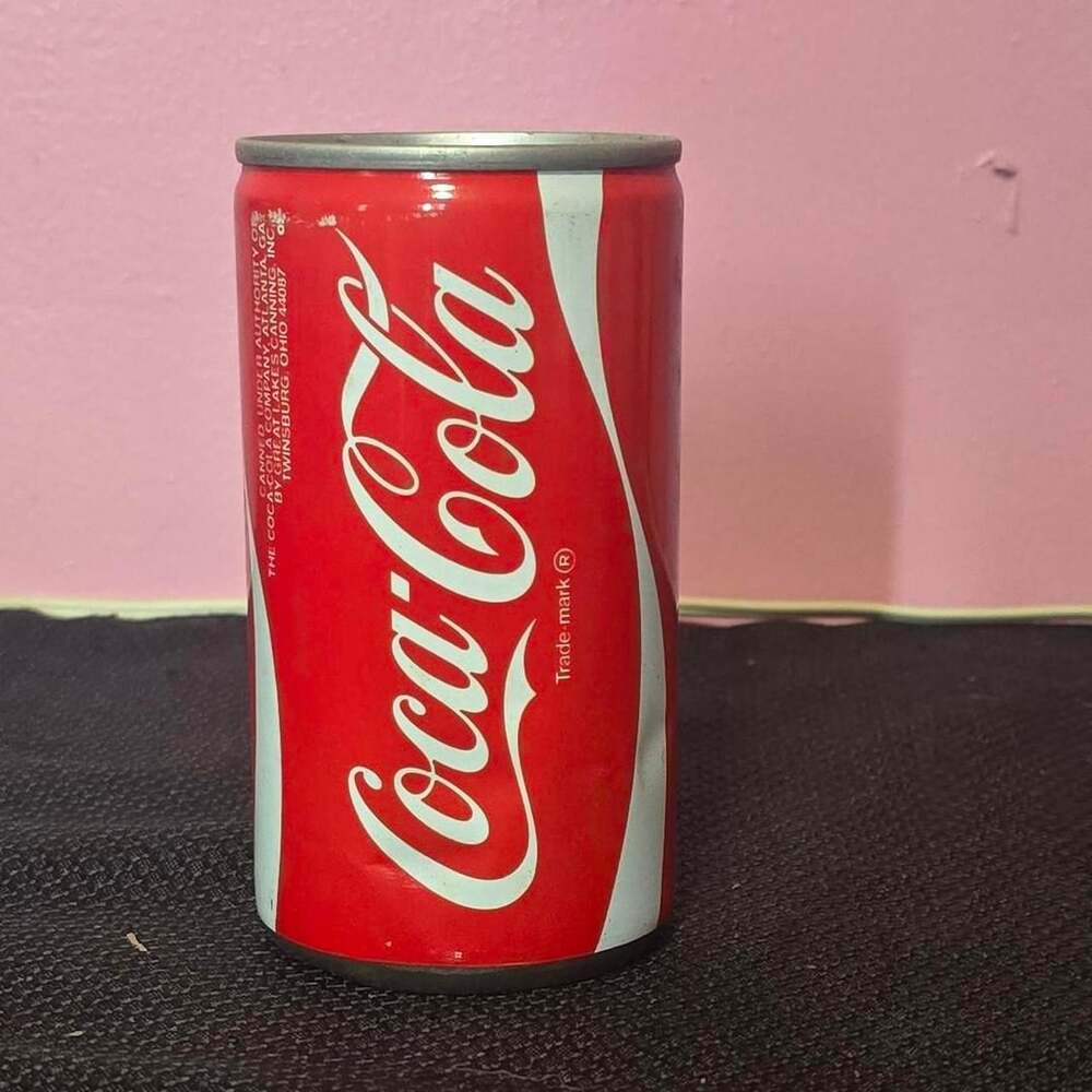 Vintage Coca-Cola Pop Top Soda Can 1960s